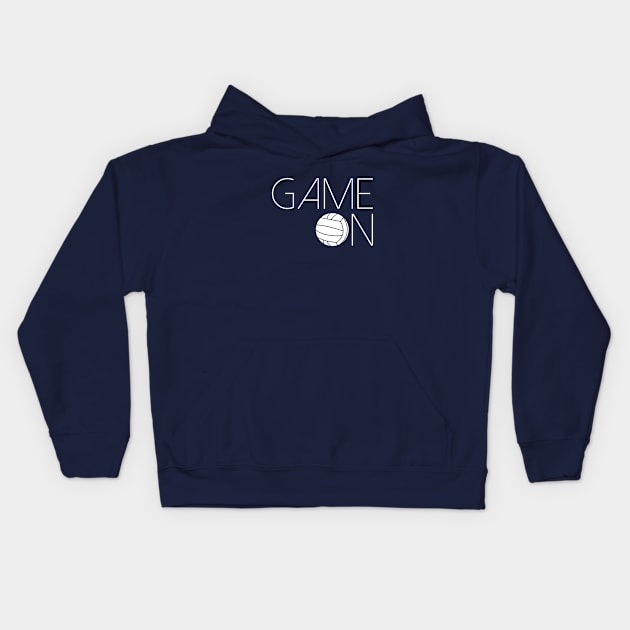 Game On Water Polo Kids Hoodie by hoopoe